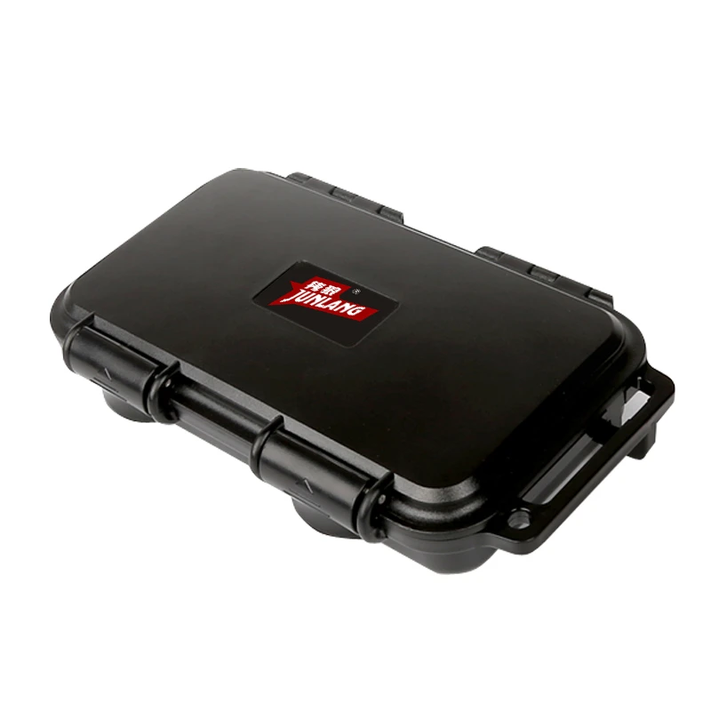 隽狼微型户外塑料工具零件盒子小号收纳盒防潮防抗压手机盒密封合