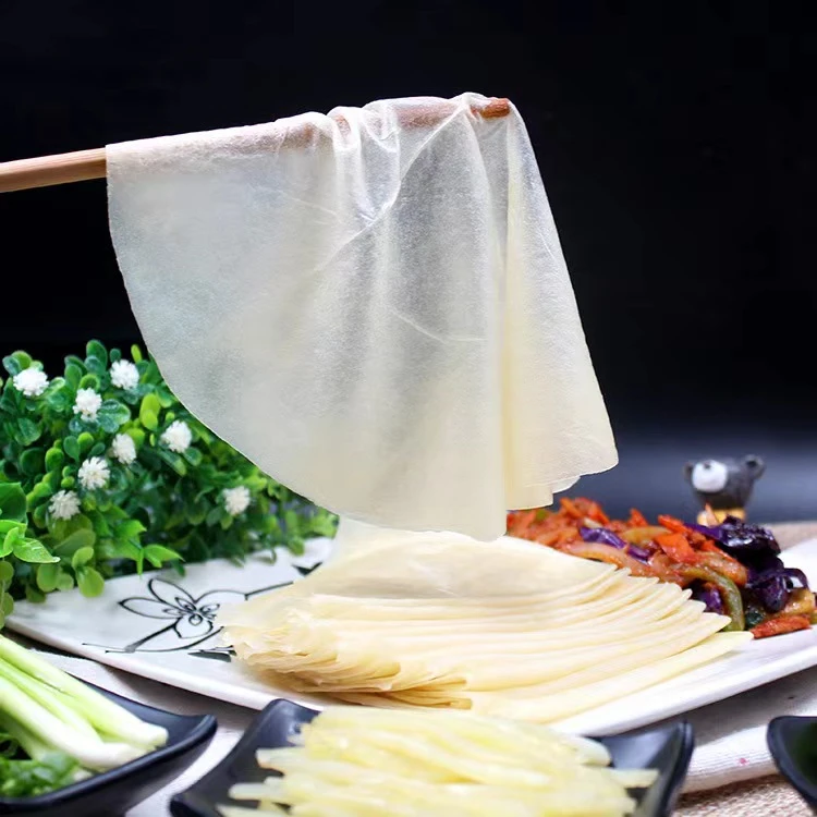 榆林镇筋饼4袋*350克（80张）超薄早餐饼，卷饼，春饼。