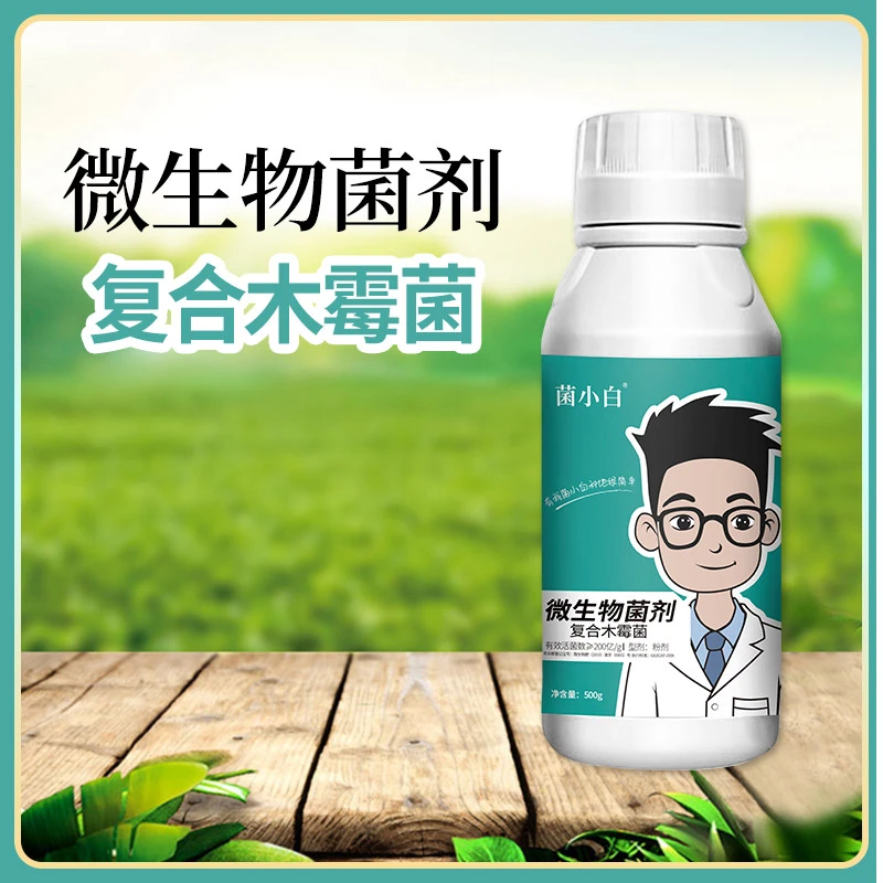中向推荐菌小白微生物菌剂复合木霉菌500g