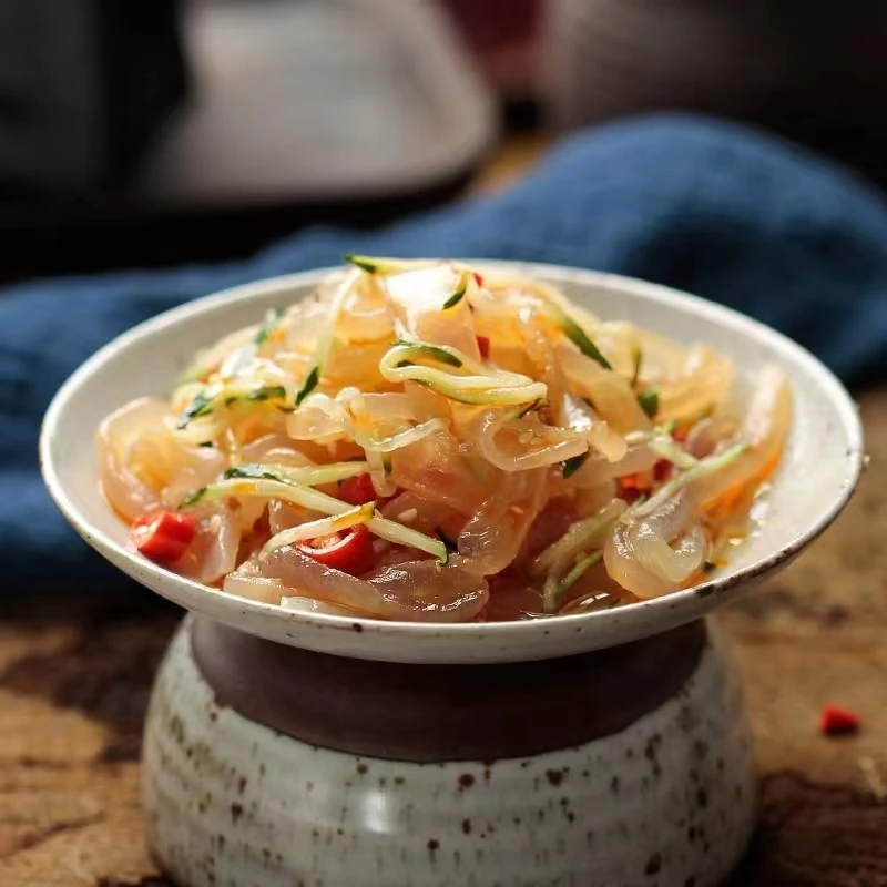 凉拌凉菜海蜇丝开袋即食附赠调料