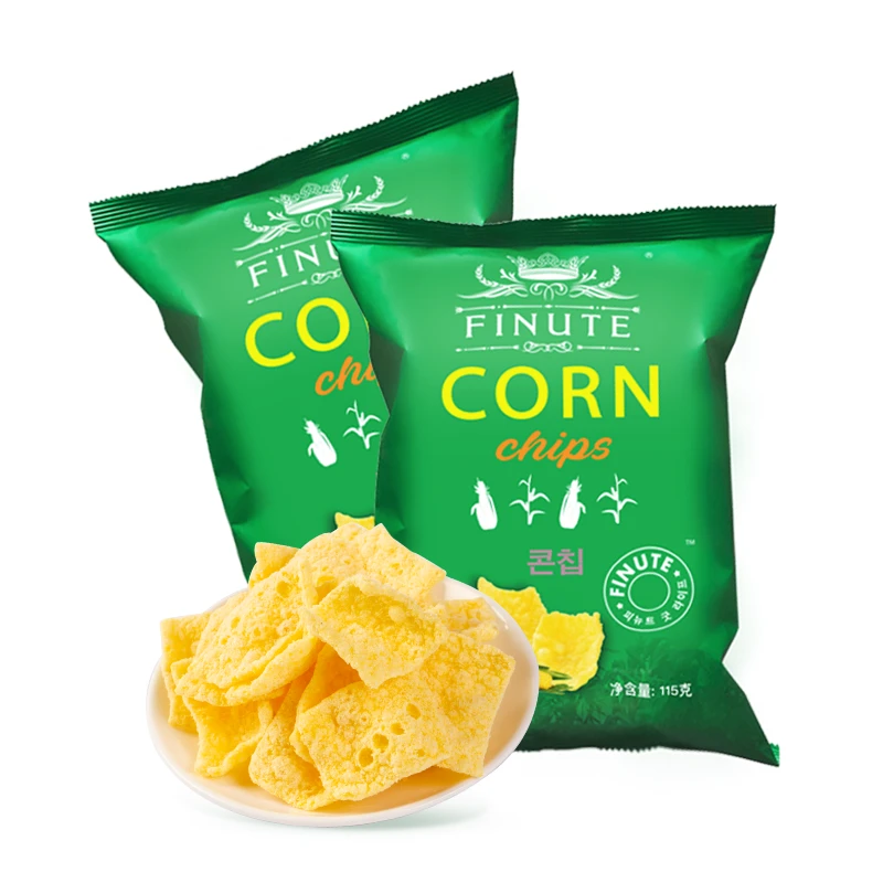FINUTE趣莱福香脆玉米片115g韩国原装进口膨化巨型零食下午茶美食