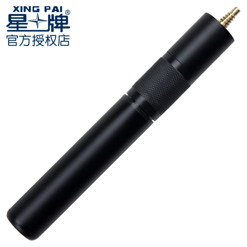 星牌台球杆小头专用金属伸缩加长把英式斯诺克桌球杆后接延长套筒