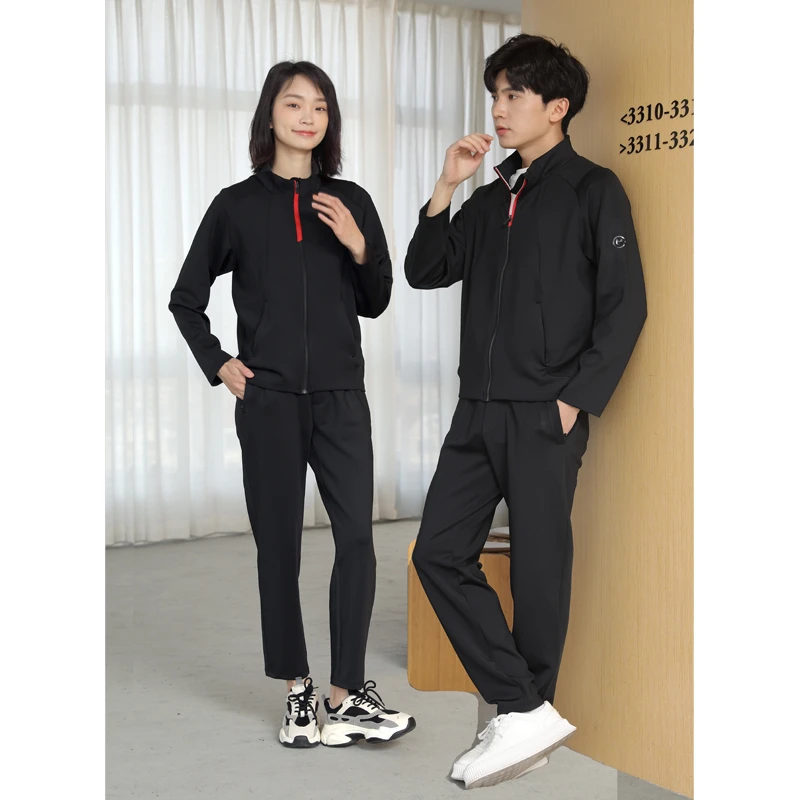 断码加绒特惠男弹力运动服立领外套运动裤福利特惠男士长袖时尚