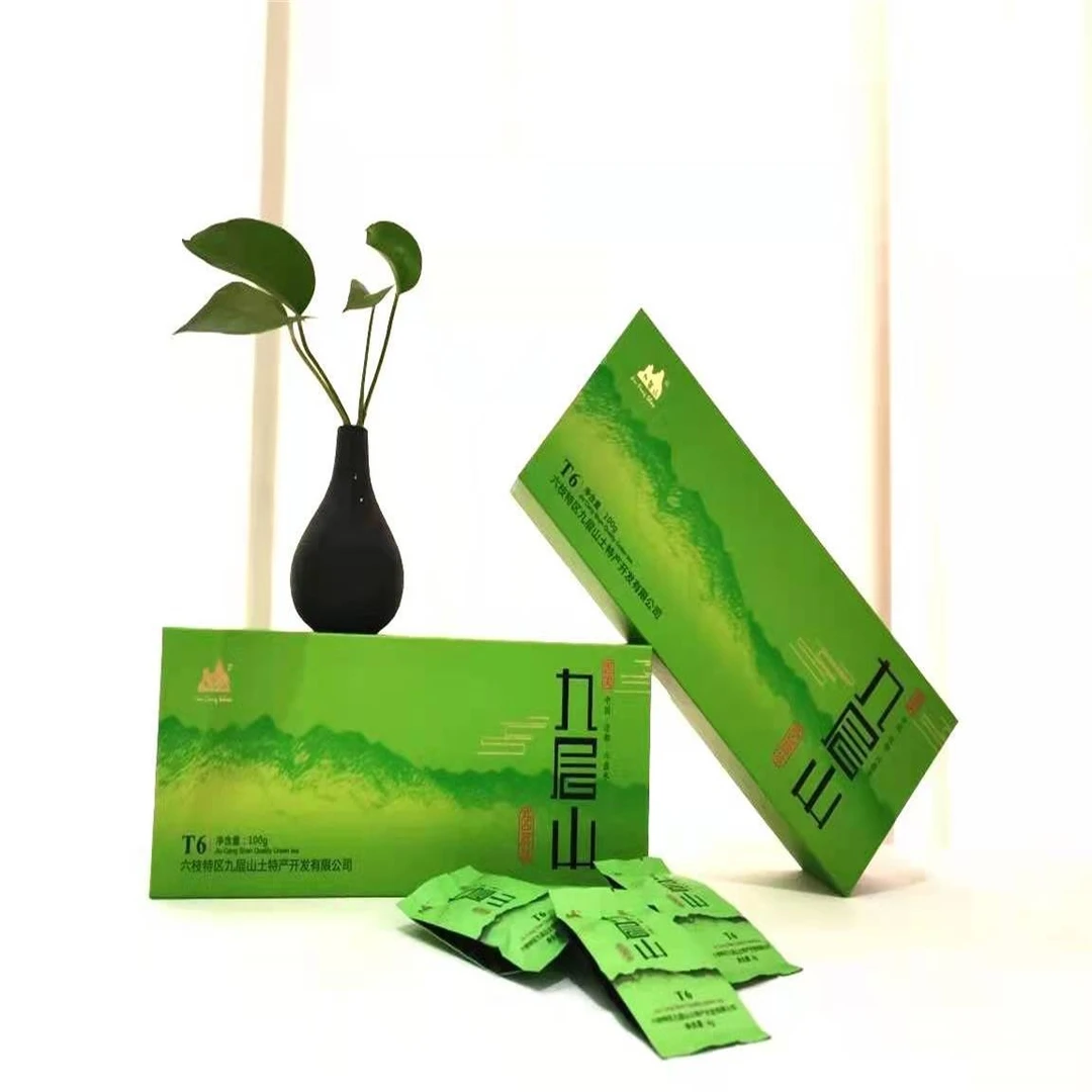 2023年明前新茶 九层山精品绿茶T6(礼盒装)高山绿茶 一芽一叶