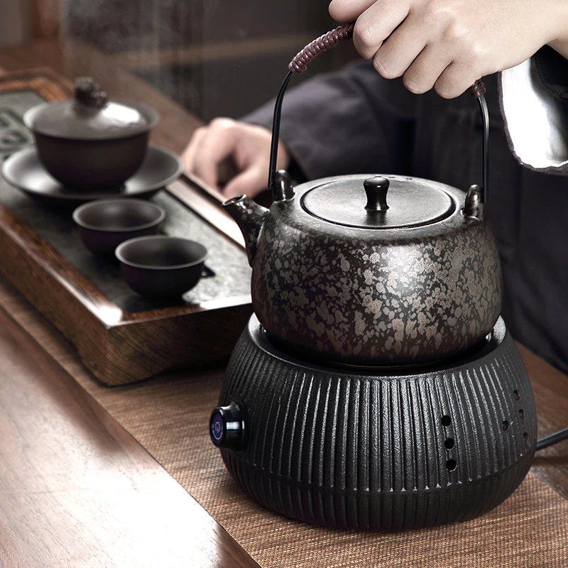 【煌山】陶壶煮茶器套装家用电热提梁器具烧茶壶大容量煮水壶电陶炉