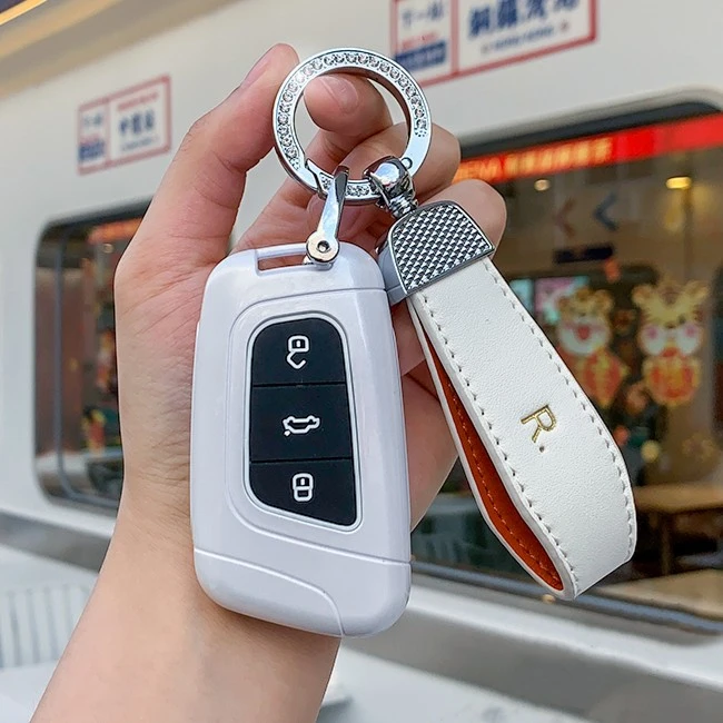 奇瑞车钥匙套钥匙包瑞虎8plus星途TXL捷途X70艾瑞泽eQ1小蚂蚁壳扣