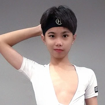 【品质与专业】皇朝拉丁舞服男女同款发带 H011