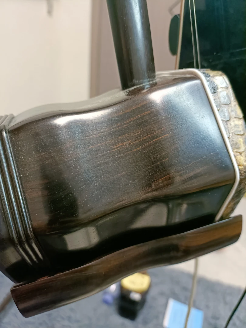 黑檀二胡猛龙过奖琴皮 专业演奏琴