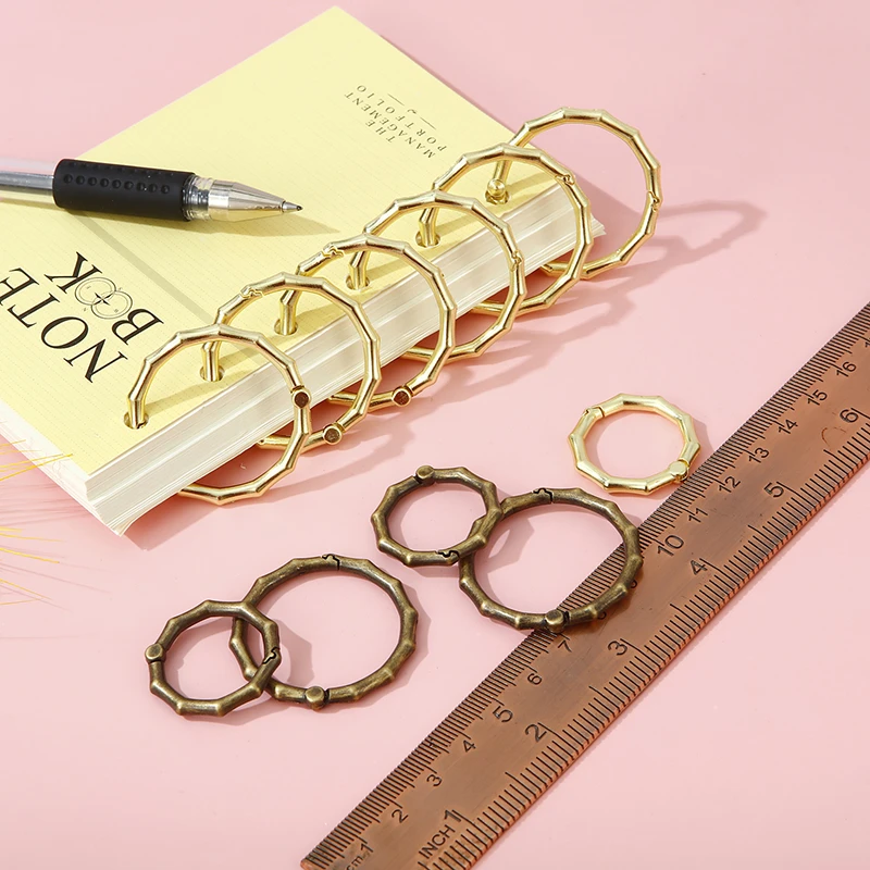 创意书圈 卡圈 扣环 台挂历DIY活页圈 书环装订环 铁圈铁环开口圈