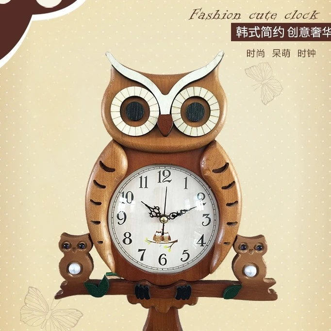 钟表挂钟客厅免打孔北欧时钟挂墙静音大气时尚简约个性创意可爱钟