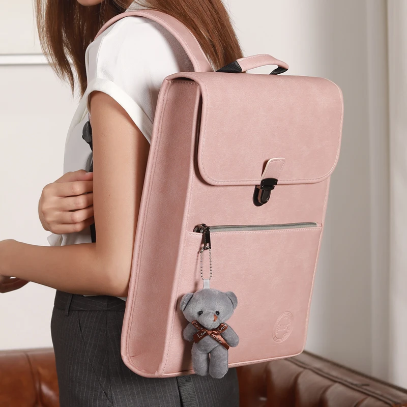 大容量双肩包13寸笔记本电脑包15.6寸内胆包男女通用时尚百搭书包