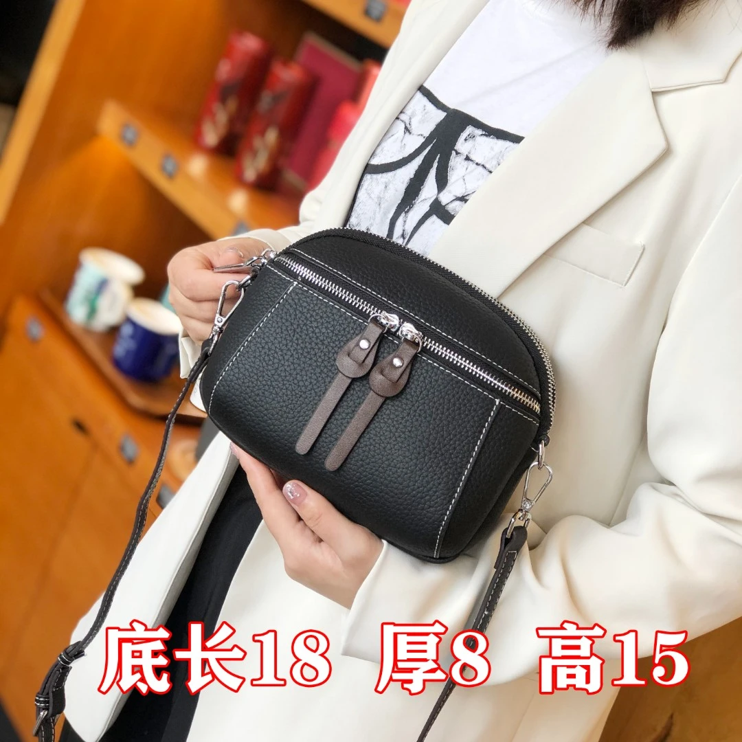 GUZCHIIE/谷兹 新款女士百搭流行手机包休闲通勤时尚大气单肩包包