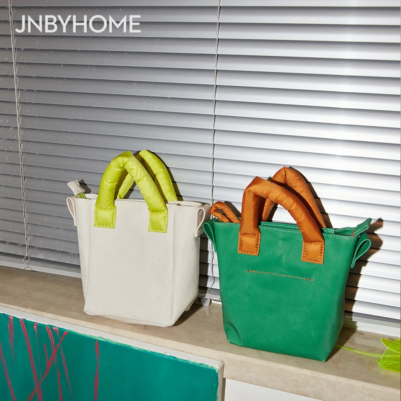 【撞色吐司包】JNBYHOME江南布衣轻便大容量妈咪包通勤出行收纳