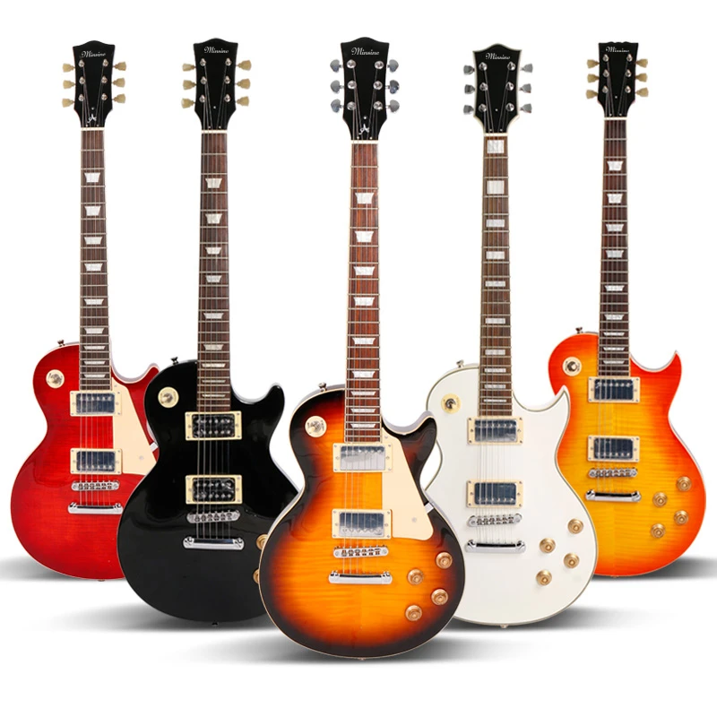 Minsine/名森lp电吉他初学者经典LP吉他专业级电子吉他配音箱