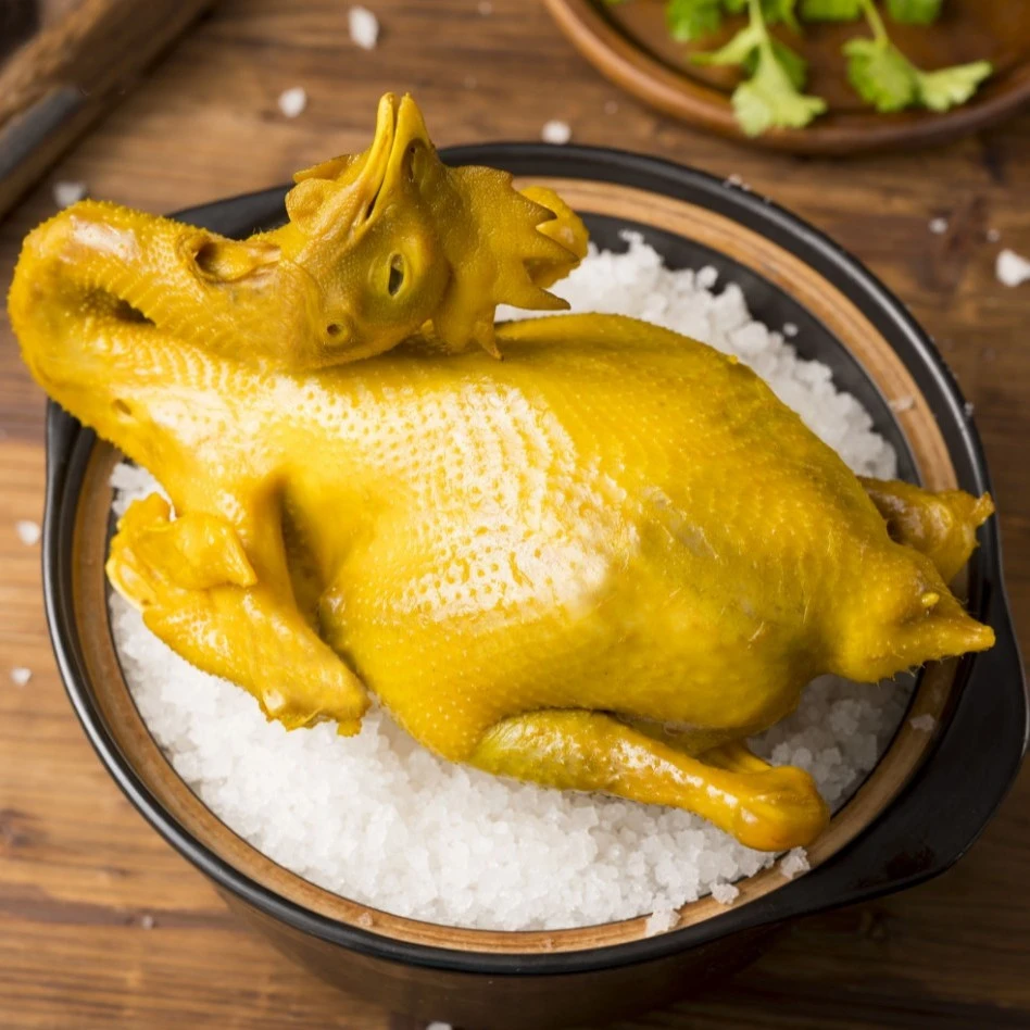 客系食品 广东梅州手撕盐焗鸡750g整只秘制客家特产即食顺丰包邮