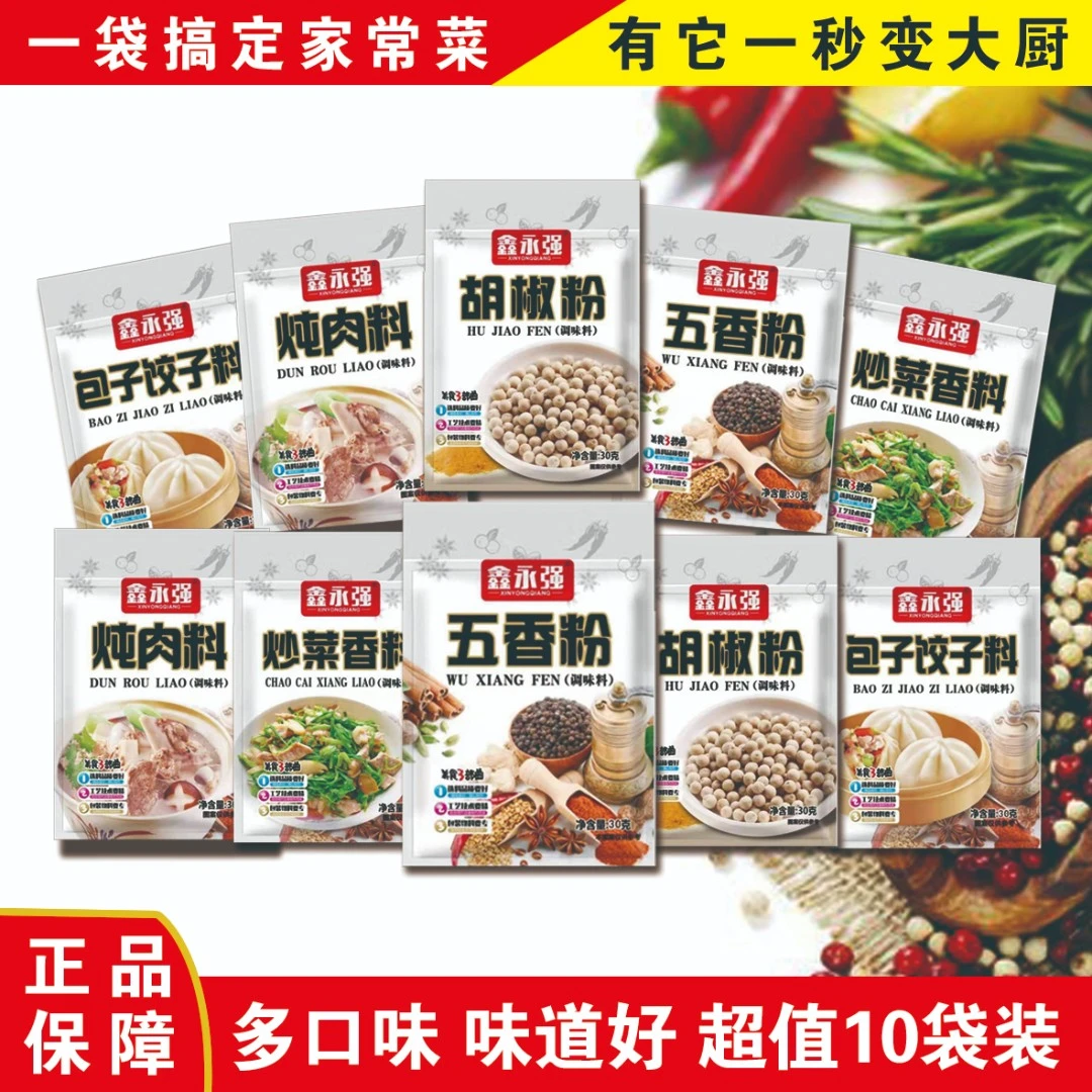 TY鑫永强调料大礼包30g*10袋