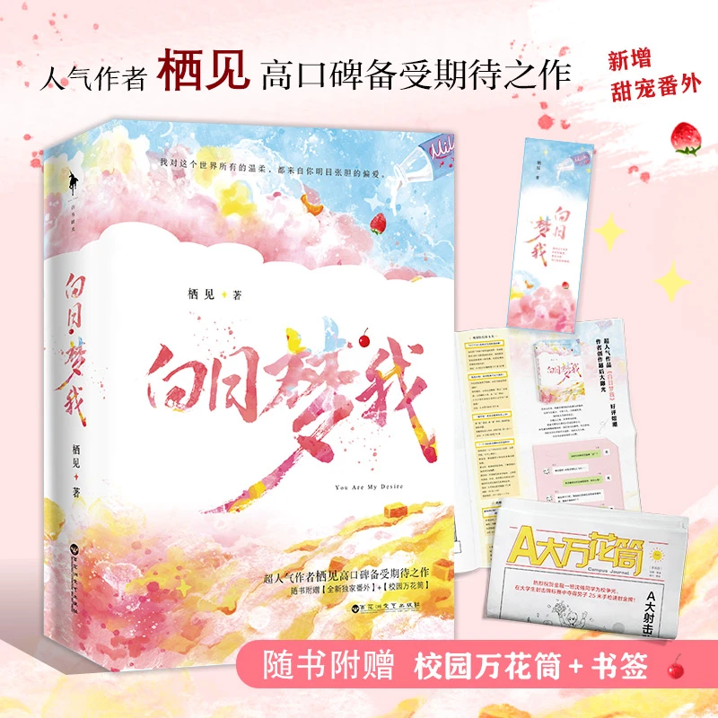 现货正版 白日梦我  栖见 言情治愈温暖校园言情小说甜蜜书籍少女