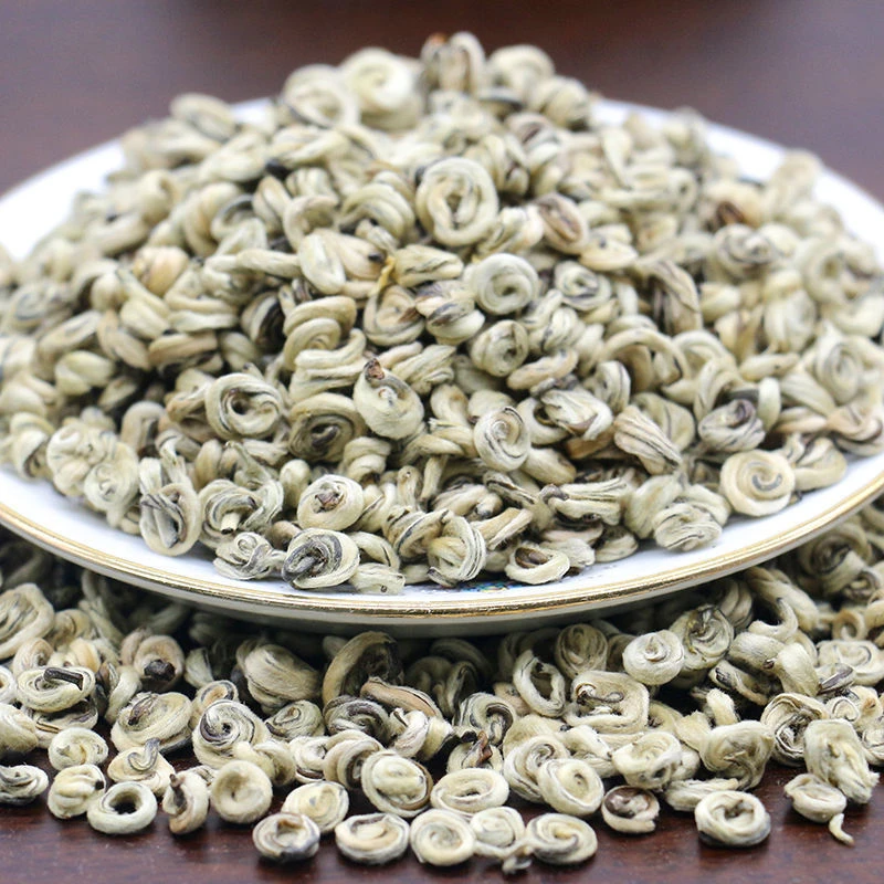 茉莉花茶全芽玉螺王2025新茶特级浓香型花茶茶叶米螺250g散装罐装