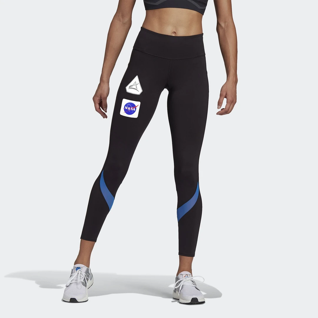 Adidas/阿迪达斯正品女款2021新款女款运动跑步紧身长裤GK6990