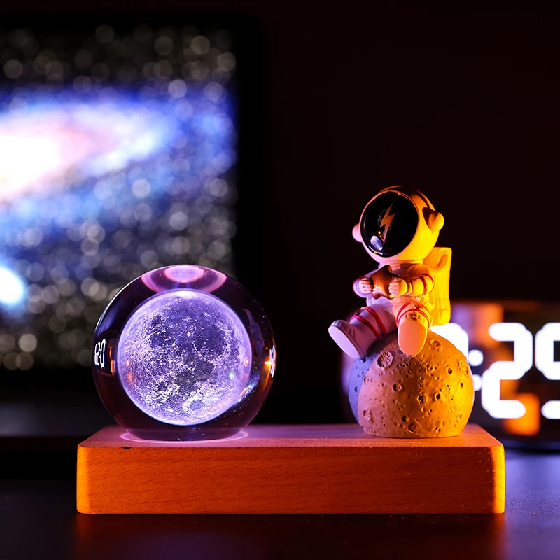 生日礼物宇航员星空夜灯地球太阳系送给男孩男朋友七夕情人节礼物