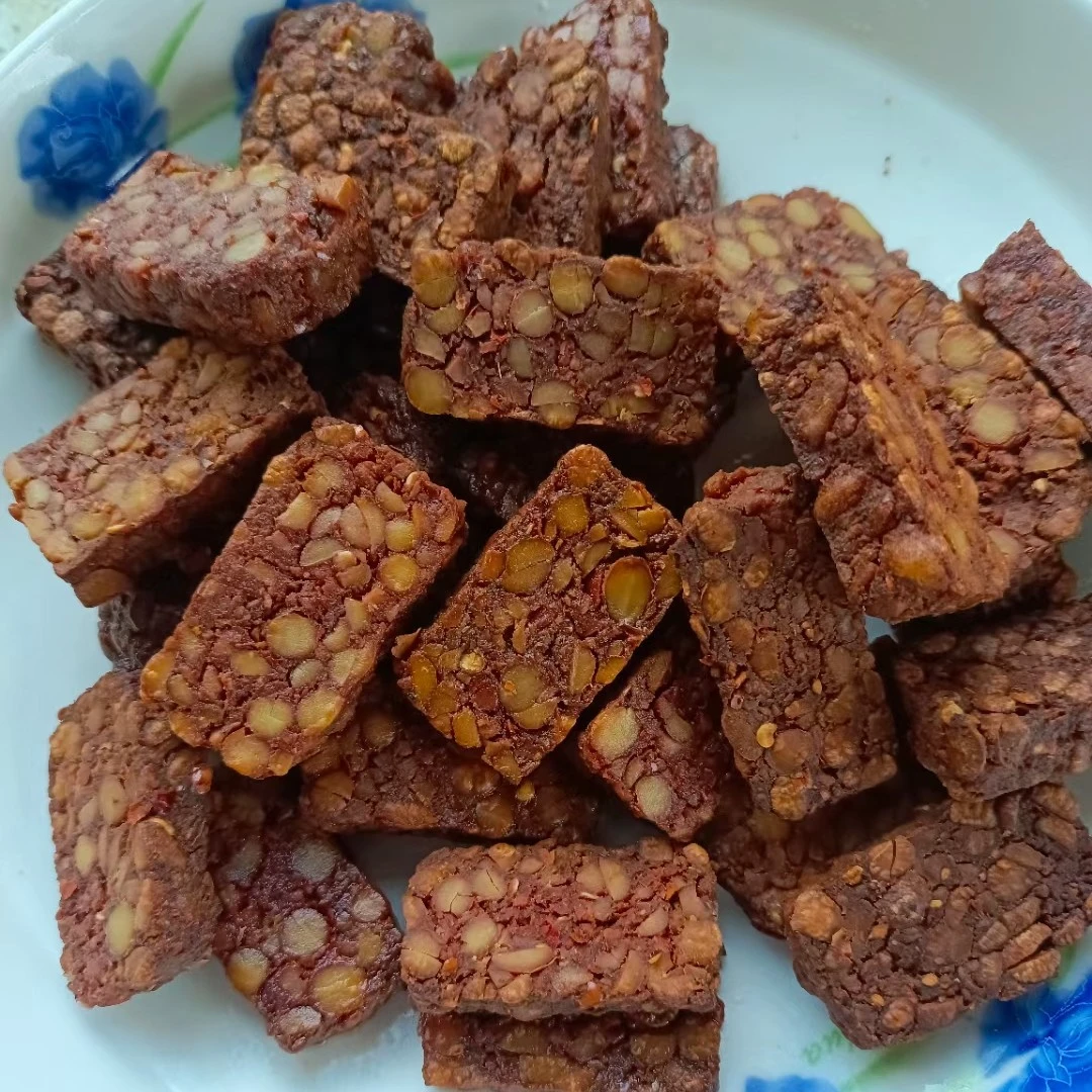 云南大理祥云县自氏土特产干豆豉小火慢慢油炸更香