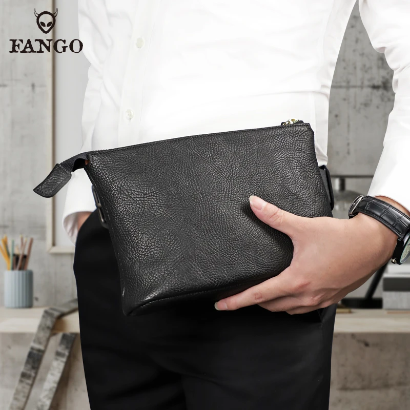 男士手包男真皮手拿包信封包夹包手抓包男式牛皮手拿手工复古男包