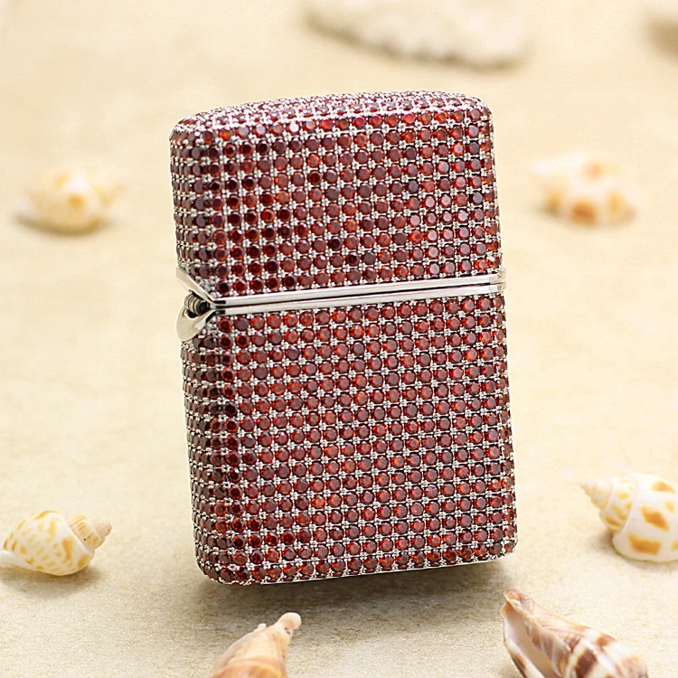 ZIPPO/之宝【官方正品】  满天星钻(红)套壳镶钻满天星永恒DYJ1