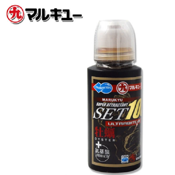 牡蛎集鱼液-【丸九正品饵料】添加剂黑坑野钓江湖库专用日本进口