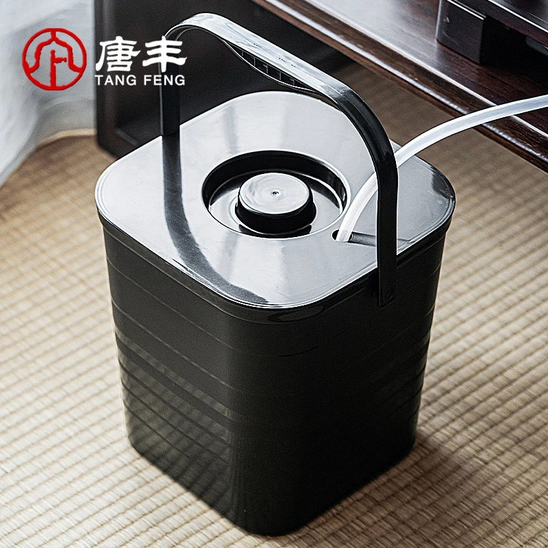 唐丰茶桶茶水桶茶渣桶茶水分离垃圾桶茶桌茶台茶几废水桶茶具配件