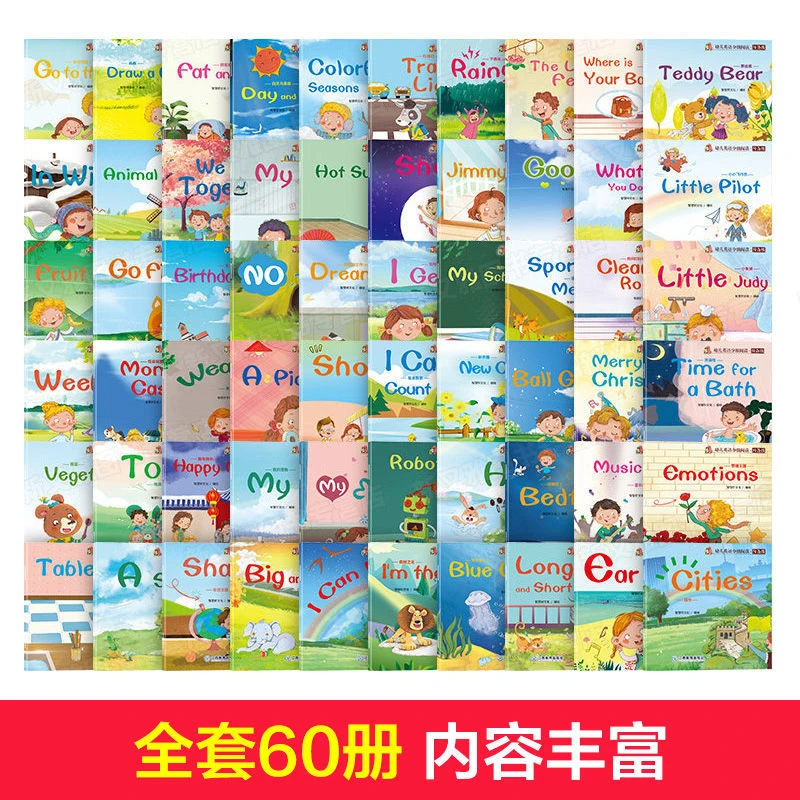 幼儿英语启蒙3-6岁分级阅读绘本儿童培生英语读物一年级