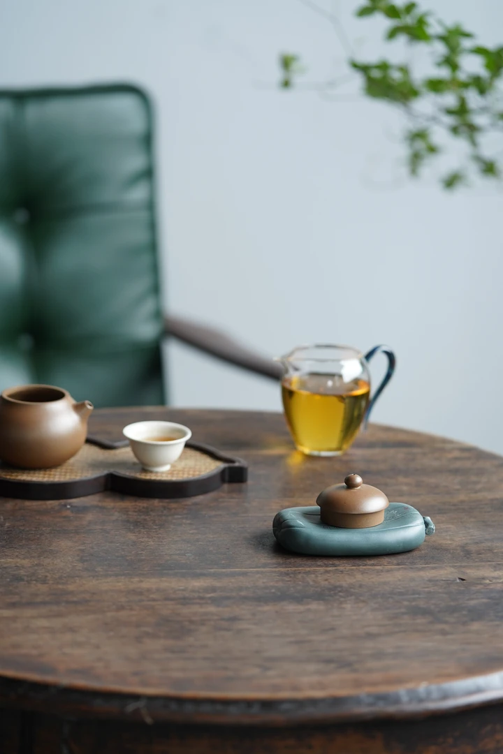 【知守.茶器】冬瓜盖置，紫砂杯垫，陈真工作室出品