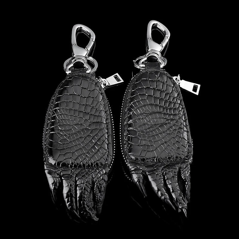 鳄鱼爪钥匙包男士挂饰个性锁扣环简约腰挂小鳄鱼爪子泰国车钥匙链