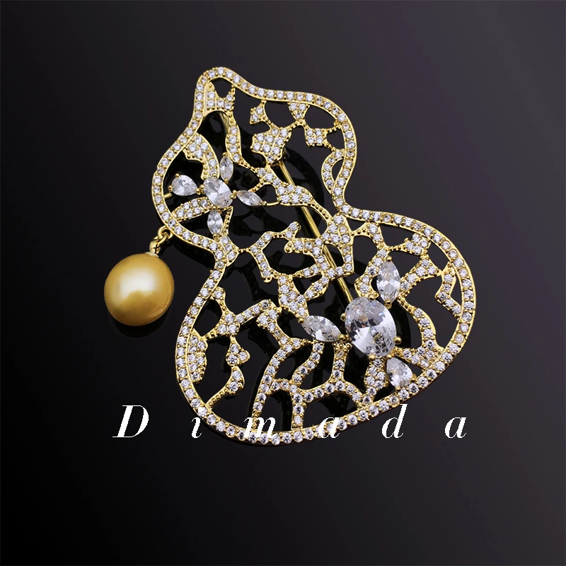 D.M.D/迪曼达 合金胸针 d147葫芦胸花别针女高档配饰网红气质直播