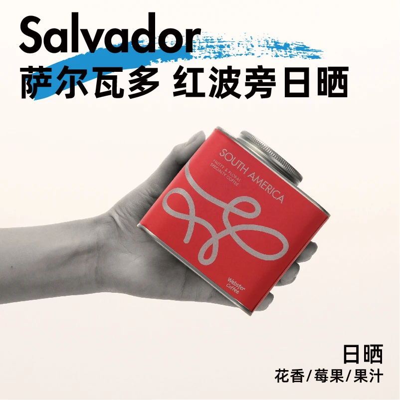 编织者萨尔瓦多咖啡豆/ 红波旁日晒 浅中度烘焙 果香甜感手冲150g