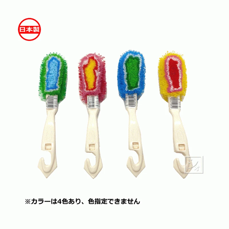 日本进口 YATSUYA 360度鞋刷锅刷杯刷