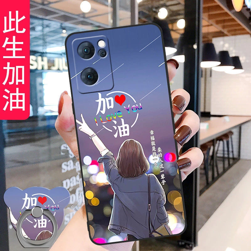 OPPOreno7se手机壳PFCM00磨砂硅胶软壳RENO7SE全包镜头男女新款薄