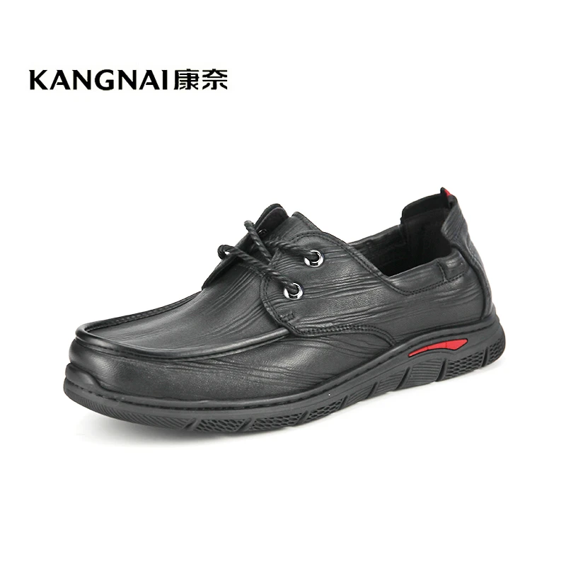 Kangnai/康奈21050专柜正品真皮商务休闲软面羊皮系带舒适男单鞋