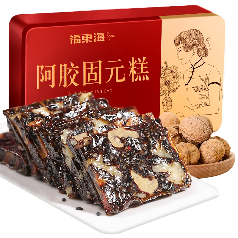 福东海  发4盒同款  阿胶固元糕250g 香甜 阿胶糕