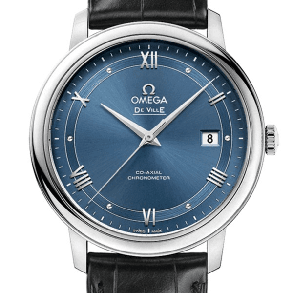 99新 Omega/欧米茄 和平钟表/碟飞/表径39.5/公价28500/男款/蓝色
