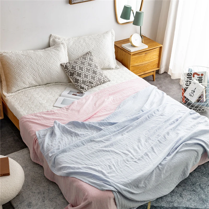 UCHINO/内野香韵系列毛巾被全棉纱布盖毯