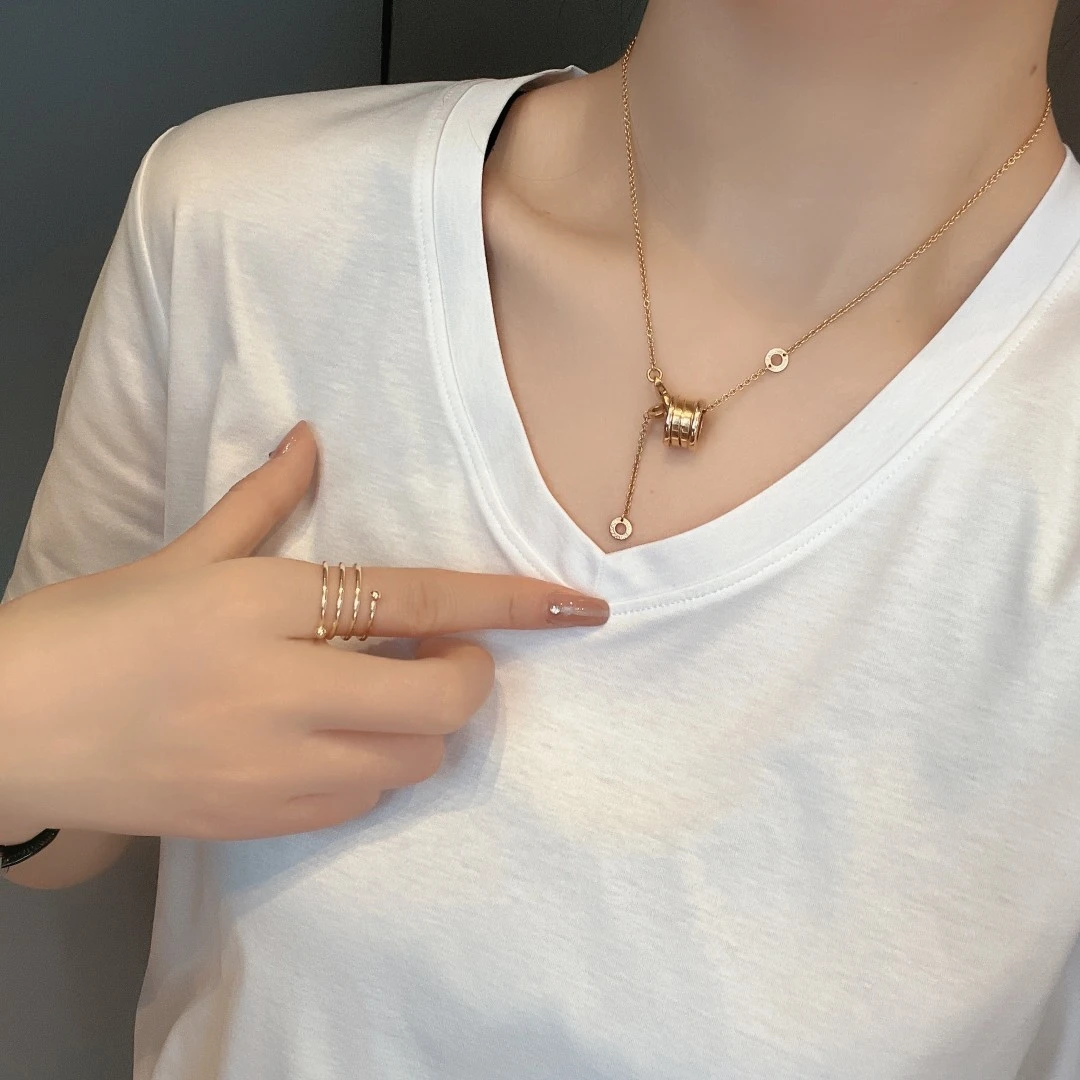 【大静静】休闲纯色V领T恤 新升级凉感免烫宽松显瘦