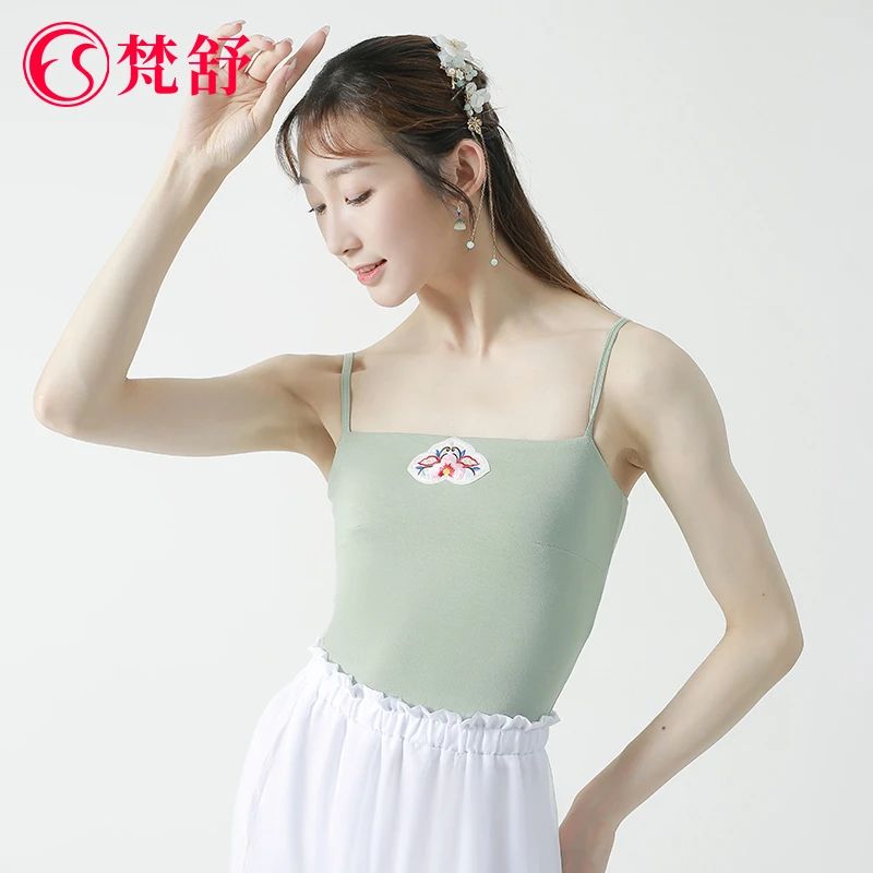 梵舒内搭弹力背心吊带抹胸防走光美背透气薄款不含胸垫JD0010-1