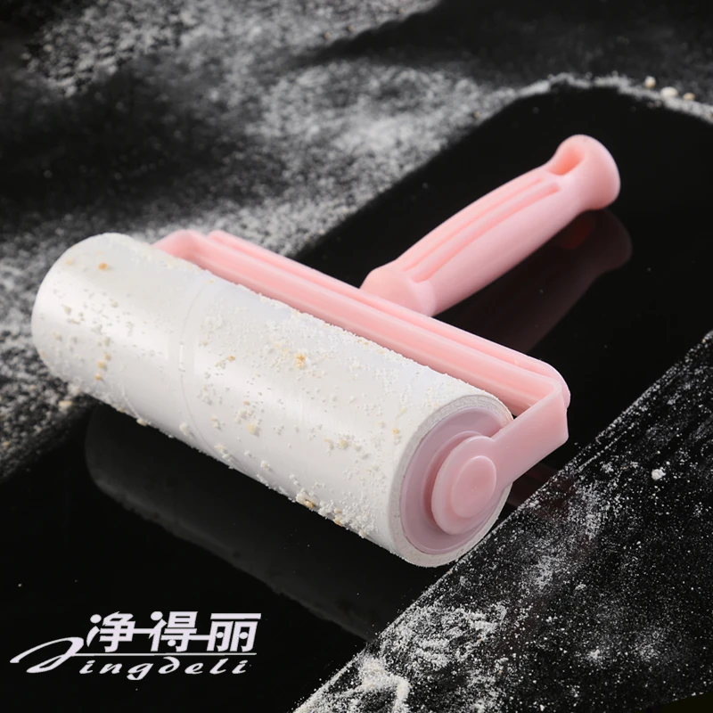 净得丽粘毛器滚筒粘毛滚可撕粘尘纸替换芯福利款买一次用一年毛粘