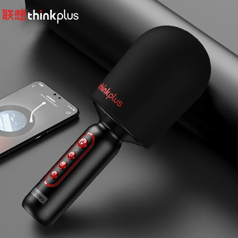 ThinkPlus联想M1无线蓝牙手机麦克风话筒儿童唱歌回声设备k歌专用