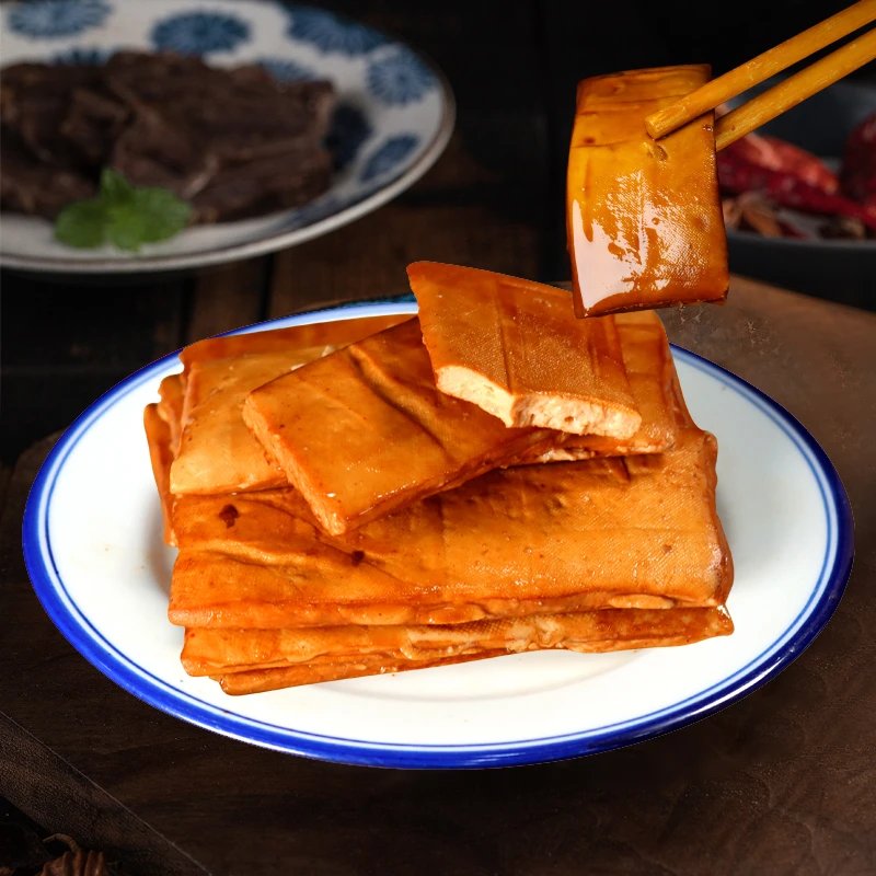 绍兴咸亨酒店食品太雕柯桥豆腐干咸亨酒店肉汁味60g五香味