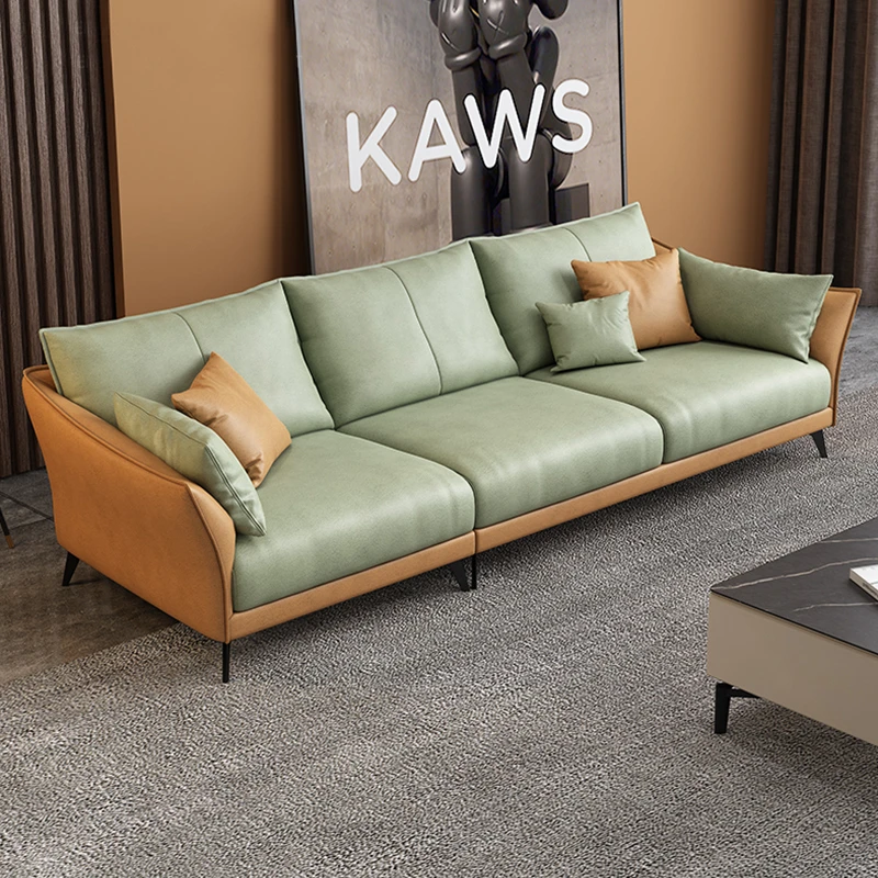 轻奢免洗科技布艺沙发北欧简约现代小户型客厅贵妃转角组合沙发