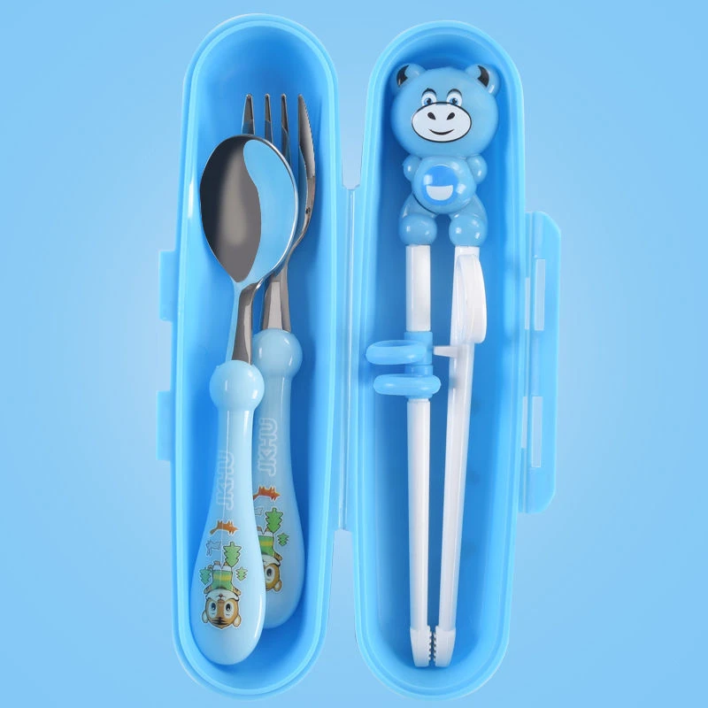宝宝筷子儿童筷子训练筷23到6岁初学练习专用幼儿学习筷4岁叉勺