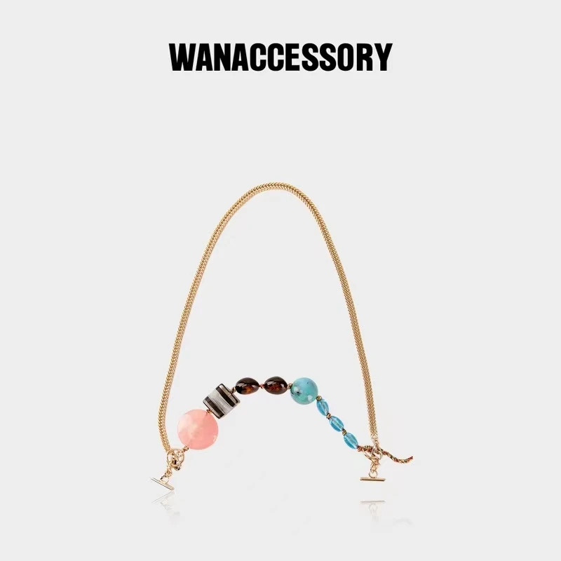 WANACCESSORY万蔻亚克力提手肩带可换扣原创设计