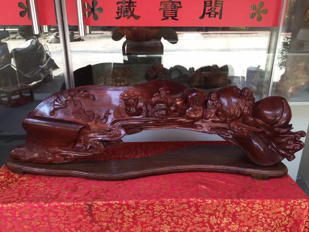 老挝大红酸枝金榜题名