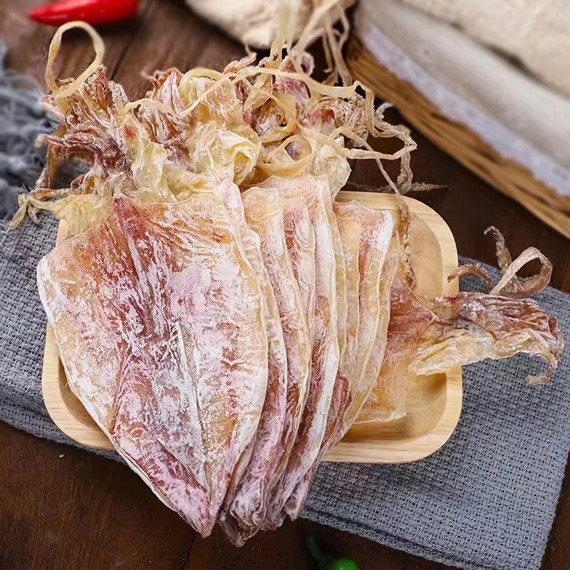 海南儋州中号鱿鱼干烧烤炒菜煲汤油煎 250-500克装烧烤鱿鱼干
